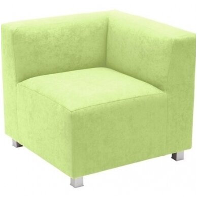 Kampinė sofa su atlošu, h 25 cm, įvairių spalvų 8