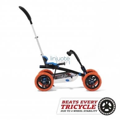 BERG PEDALINIS KARTINGAS 2IN1 "BUZZY NITRO" DVIRATIS, 24.32.00.00 6