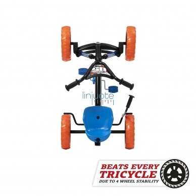 BERG PEDALINIS KARTINGAS 2IN1 "BUZZY NITRO" DVIRATIS, 24.32.00.00 9