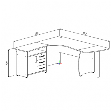 Kampinis stalas LIN8188PL 1