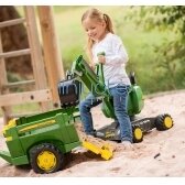 Vaikiškas ekskavatorius smėliui kasti, Rolly Toys rollyDigger  John Deere 421022