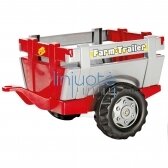 ROLLY TOYS ROLLYTRAILER TRAKTORIAUS PRIEKABA SU ATIDAROMAIS ŠONAIS, 122097