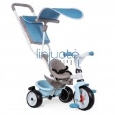 SMOBY TRIRATUKAS BABY BALADE PLUS MĖLYNAS, 741400