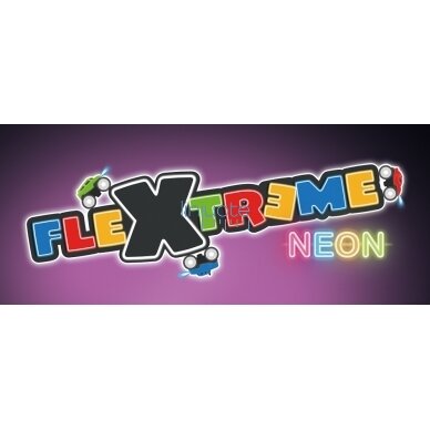 SMOBY "FLEXTREME NEON" AUTOMOBILIŲ TRASA SU AUTOMOBILIŲ STARTERIO RINKINIU, 180917 6