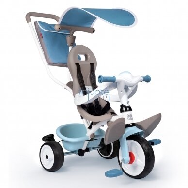 SMOBY TRIRATUKAS BABY BALADE PLUS MĖLYNAS, 741400