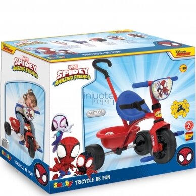 SMOBY „BE FUN SPIDEY“ TRIRATUKAS, 740337 2